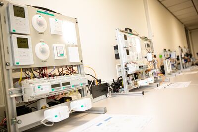 Im Versuchslabor für Cybersicherheit der Hochschule Luzern