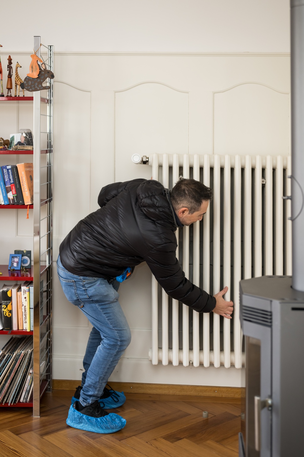 Wir zielen bei Radiatoren auf eine maximale Vorlauftemperatur von 50 Grad. Wir zielen bei Radiatoren auf eine maximale Vorlauftemperatur von 50 Grad.