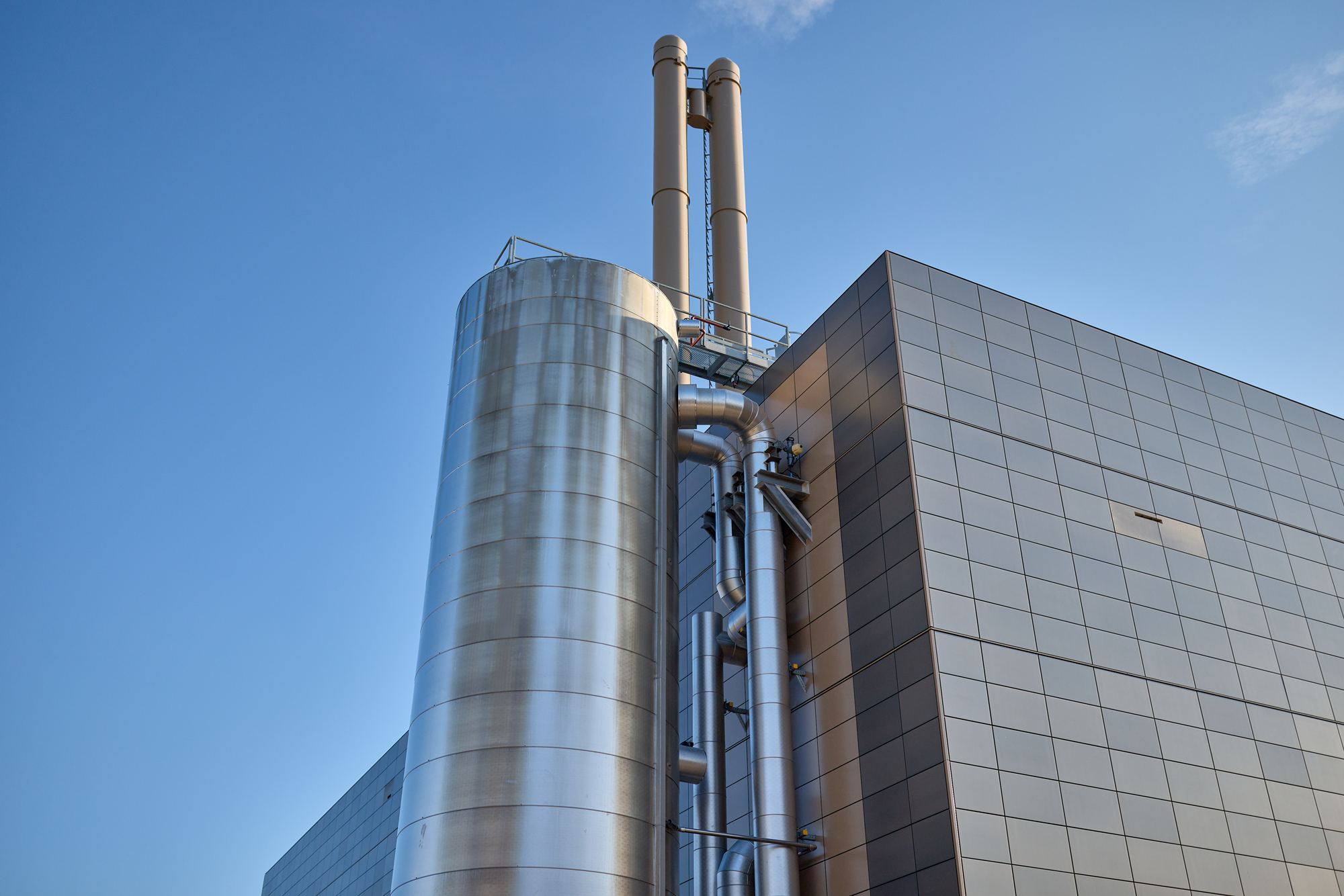 Die neue Heizzentrale des Wärmeverbunds Birstal