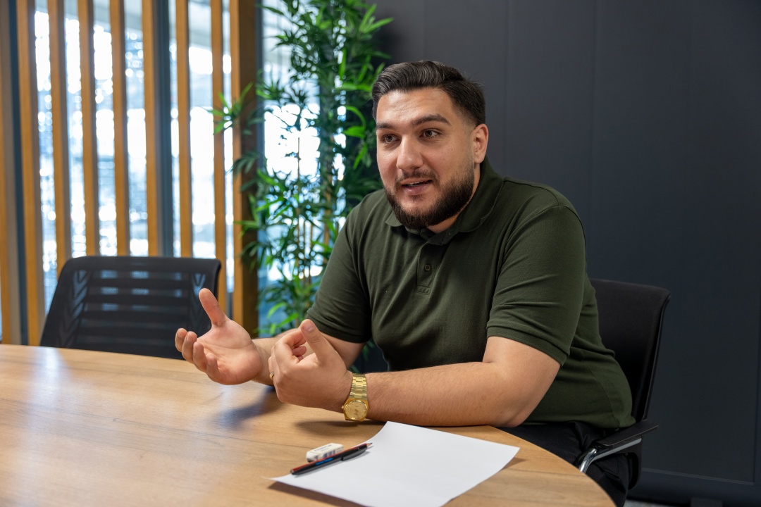 Tom Nrejaj -Lernender Gebäudetechnikplaner Heizung