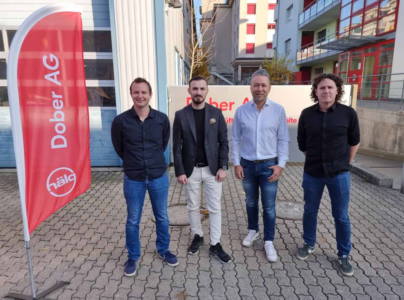 Bild: Rémy Krüsi, Marjan Mataj, Urs Grieder und Philipp Magni (v. l. n. r.). (Bild: zVg)